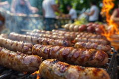 Image Smoked sausages.