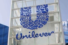 Image The outside of a Unilever building.