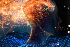 Image artificial intelligence face.