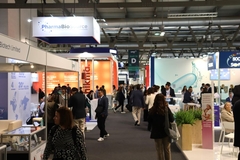 CPHI 2024 trade show floor.