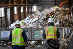 Image Waste workers.
