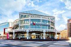 Image Messe convention center in Frankfurt, Germany.