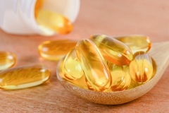 Image Omega-3 supplement capsules softgels