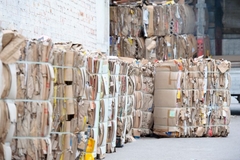 Image Paper and carton to be recycled.