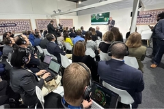 Image Delegates at AIM for Climate event at COP29