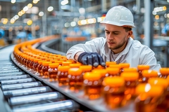 Image A honey factory.
