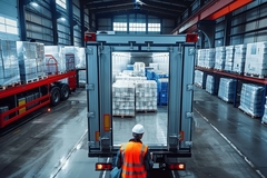 Image Crates, stock in a warehouse being shipped