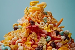 Image pile of candies and sweets