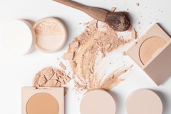 Image Cosmetics containing talc powder
