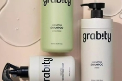 Shampoo bottles.