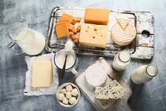 Image A range of dairy products