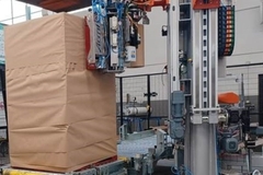 pallet wrapped in paper protective packaging