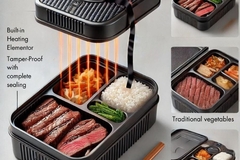 Plant-based beef lunch box
