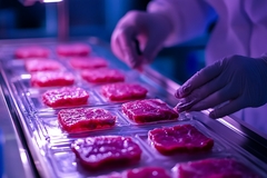 Image Cultured meat.