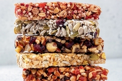 Image emery bar with nuts.