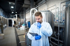 Image Food inspection man