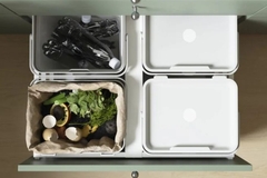 Image waste recycling compartments