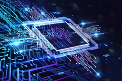 AI machine learning and computer technologies concept.