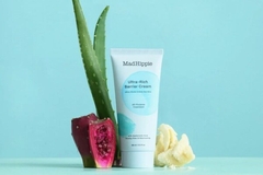 Image skin care product next to aloe vera