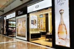 The outside of a Dior Beauty store.