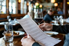 Restaurant menu
