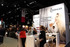 The Döhler booth at the show.