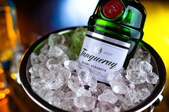 Image Bottle of Tanqueray gin product of Diageo