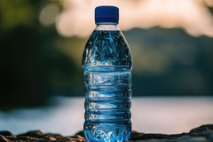 Image Plant-based polymer water bottle