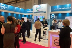 Image Pack UK booth at Packaging Innovations 2025.