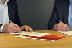 Image people signing files