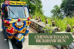 Image rickshaw rally