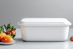 rigid food container