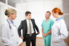 Image group of doctors