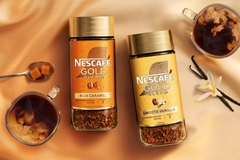 Image two glass jars of nescafe coffee