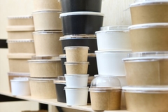 cardboard food packs