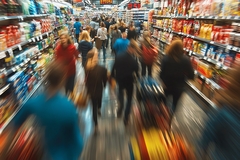 Image A supermarket.