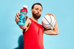 Image Stephen Curry for PLEZi Hydration