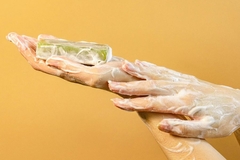 Image Bar of soap washing hands