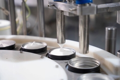 Image machine producing cosmetics cream
