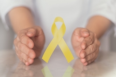 Image Obesity yellow ribbon