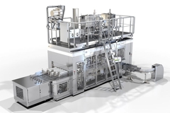 Image Picture of SIG's aseptic filling line.