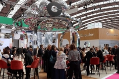 Givaudan booth at In-cosmetics.