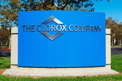Clorox logo outside of building.