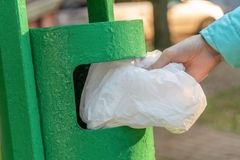 Image plastic bag waste