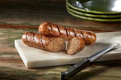 Image ICL Food’s hybrid bratwurst.