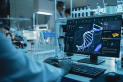 Image Scientist doing DNA research