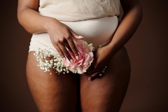Image woman in underwear