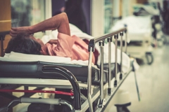 Image Sick person in a hospital