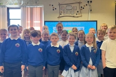 Image children in classroom wales