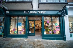Image The Body Shop beauty store.